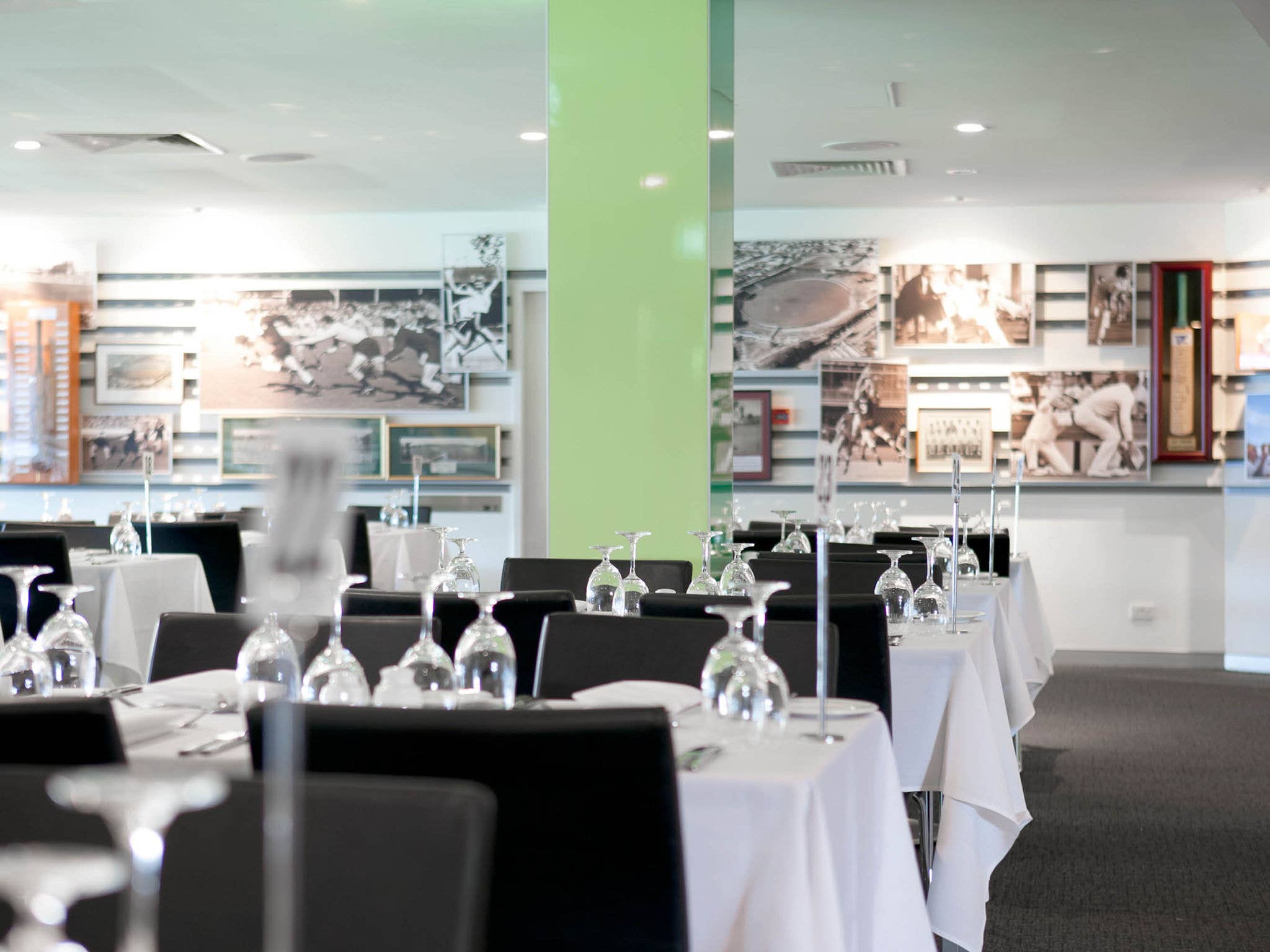 Members Dining Room Facing Memorabilia Members Dining Room Facing Memorabilia on walls